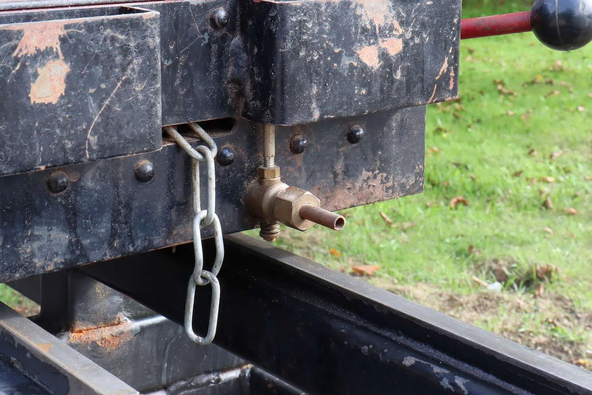 5 inch gauge braked driving truck