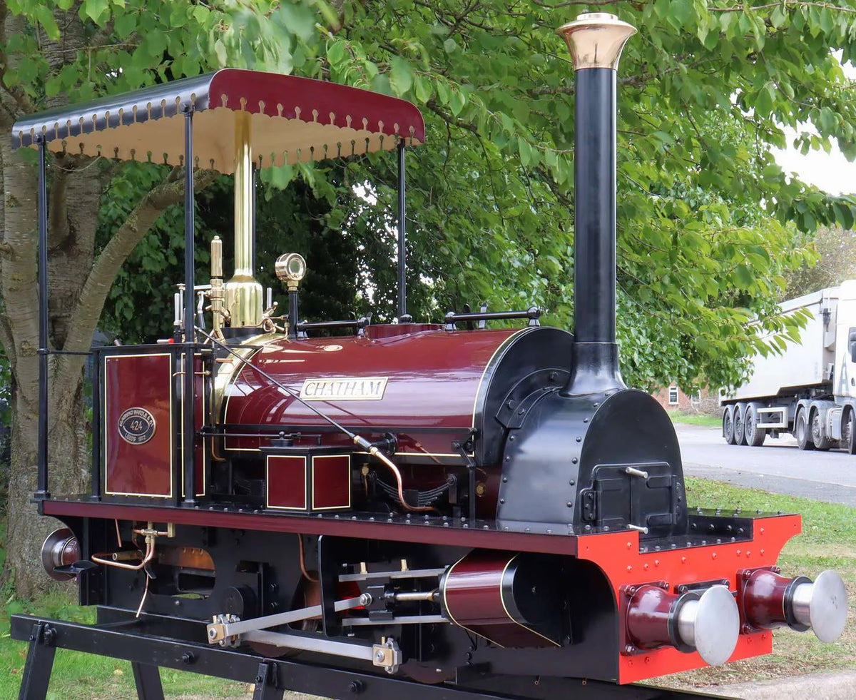 7 1/4 inch narrow gauge Manning Wardle 0-4-0ST "Chatham"