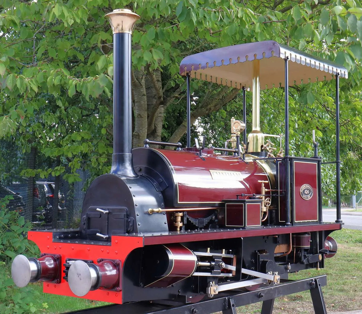 7 1/4 inch narrow gauge Manning Wardle 0-4-0ST "Chatham"