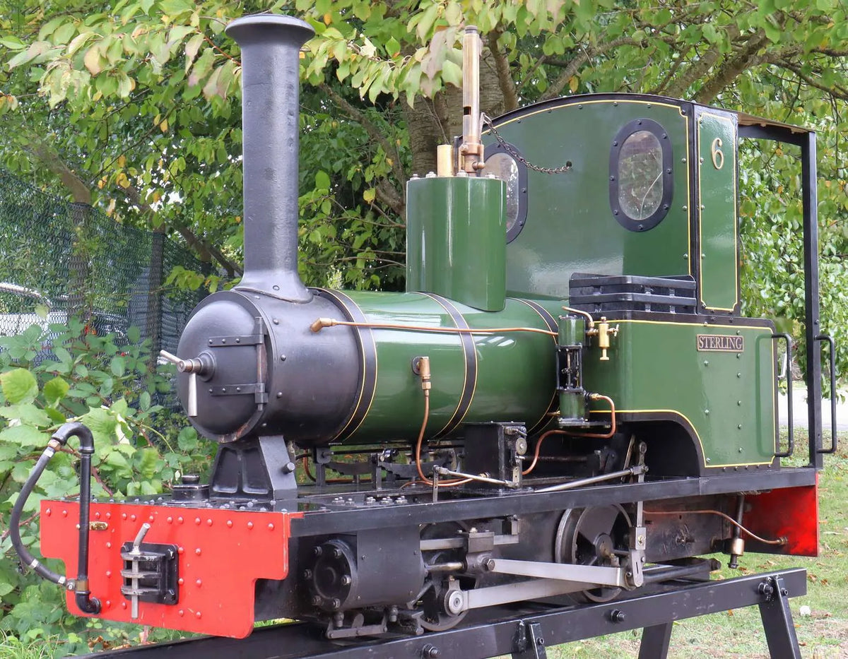 7 1/4 inch narrow gauge "Romulus" 0-4-0T