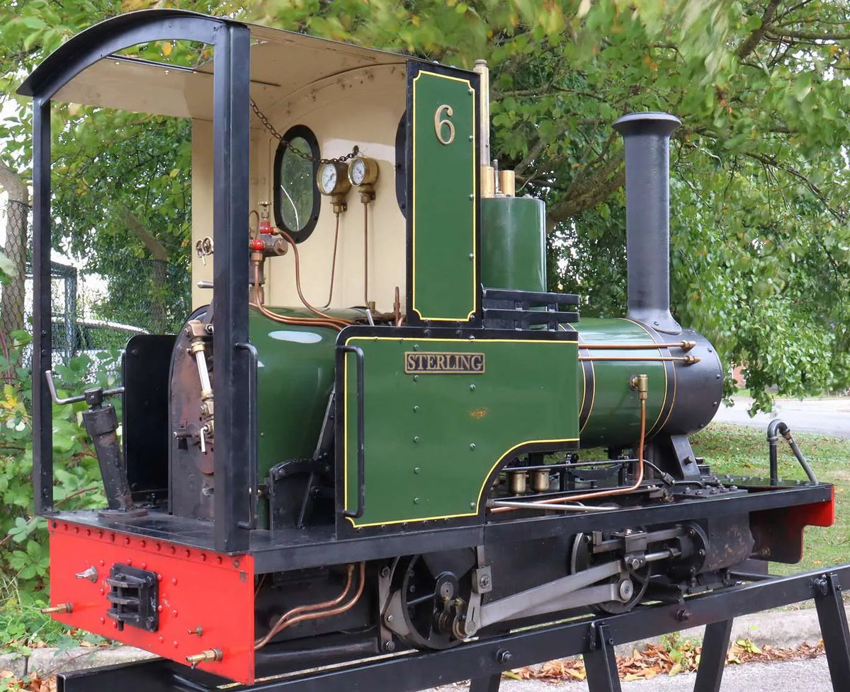 7 1/4 inch narrow gauge "Romulus" 0-4-0T