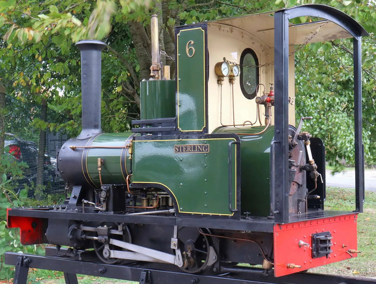 7 1/4 inch narrow gauge "Romulus" 0-4-0T