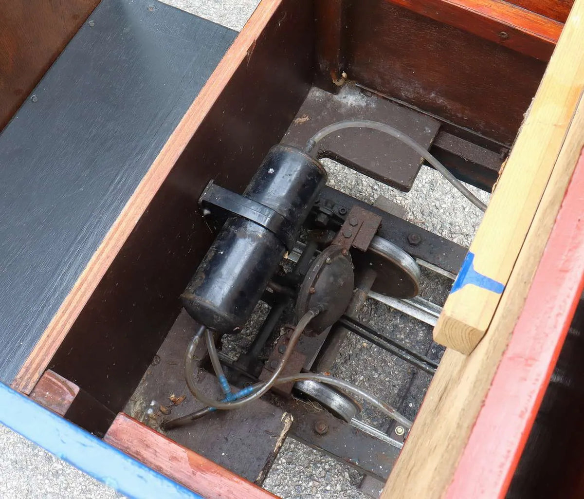 7 1/4 inch narrow gauge vacuum braked bogie carriage