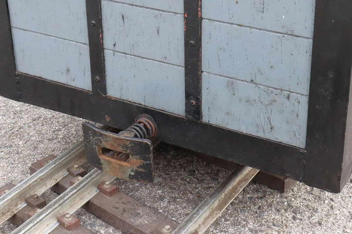 7 1/4 inch narrow gauge bogie plank wagon