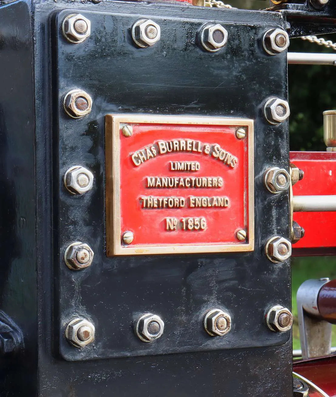 4 inch scale Burrell 6nhp agricultural engine with driving truck