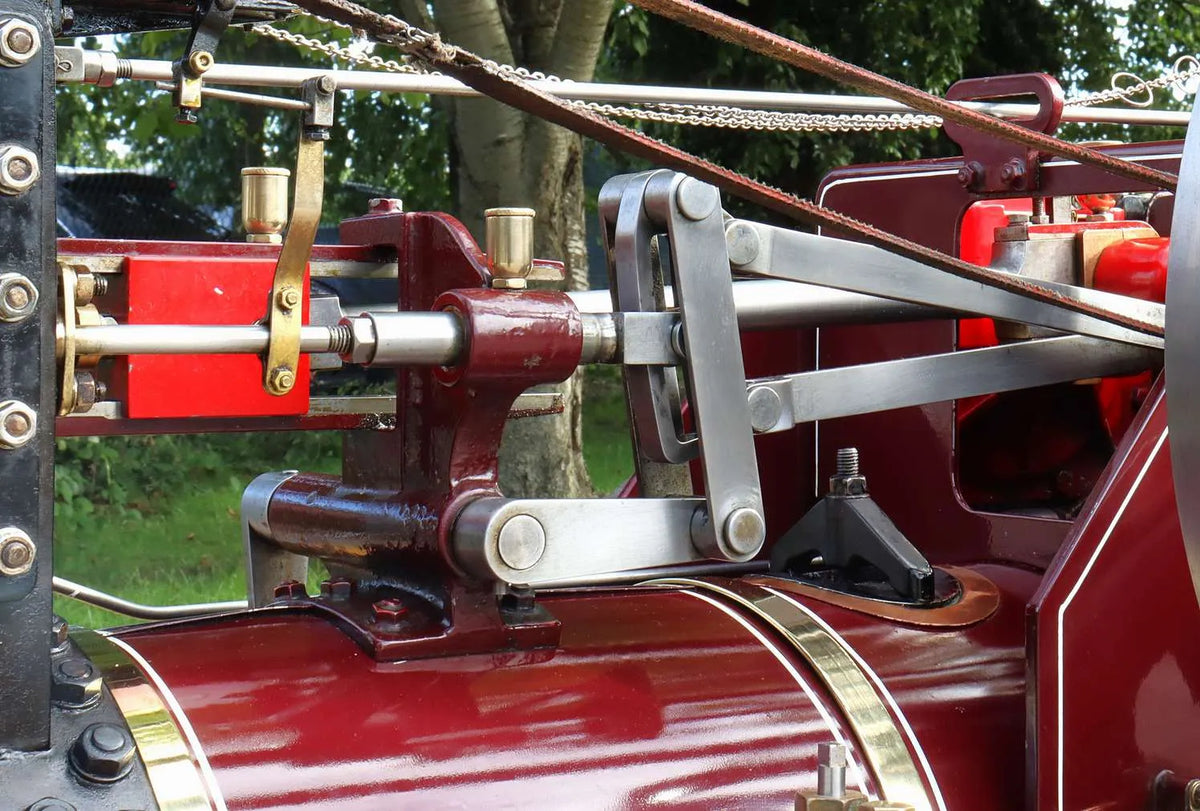 4 inch scale Burrell 6nhp agricultural engine with driving truck