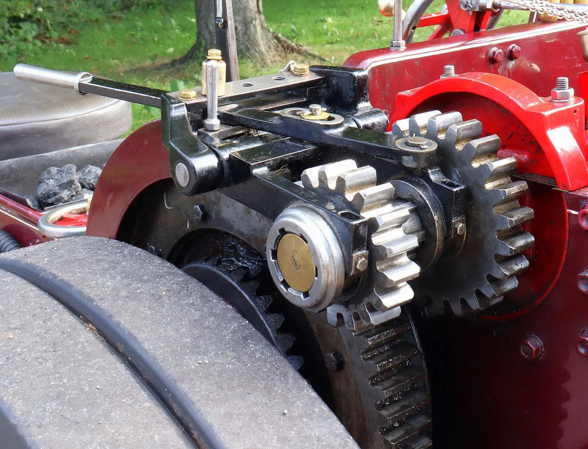 4 inch scale Burrell 6nhp agricultural engine with driving truck