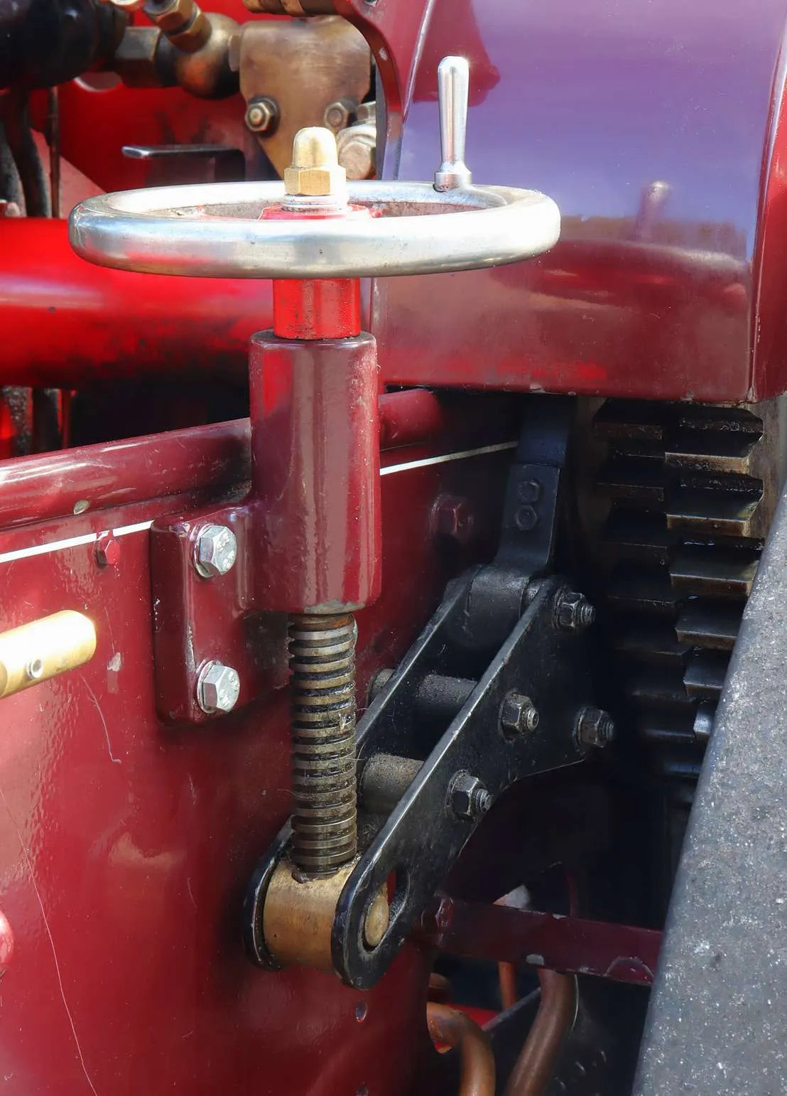 4 inch scale Burrell 6nhp agricultural engine with driving truck