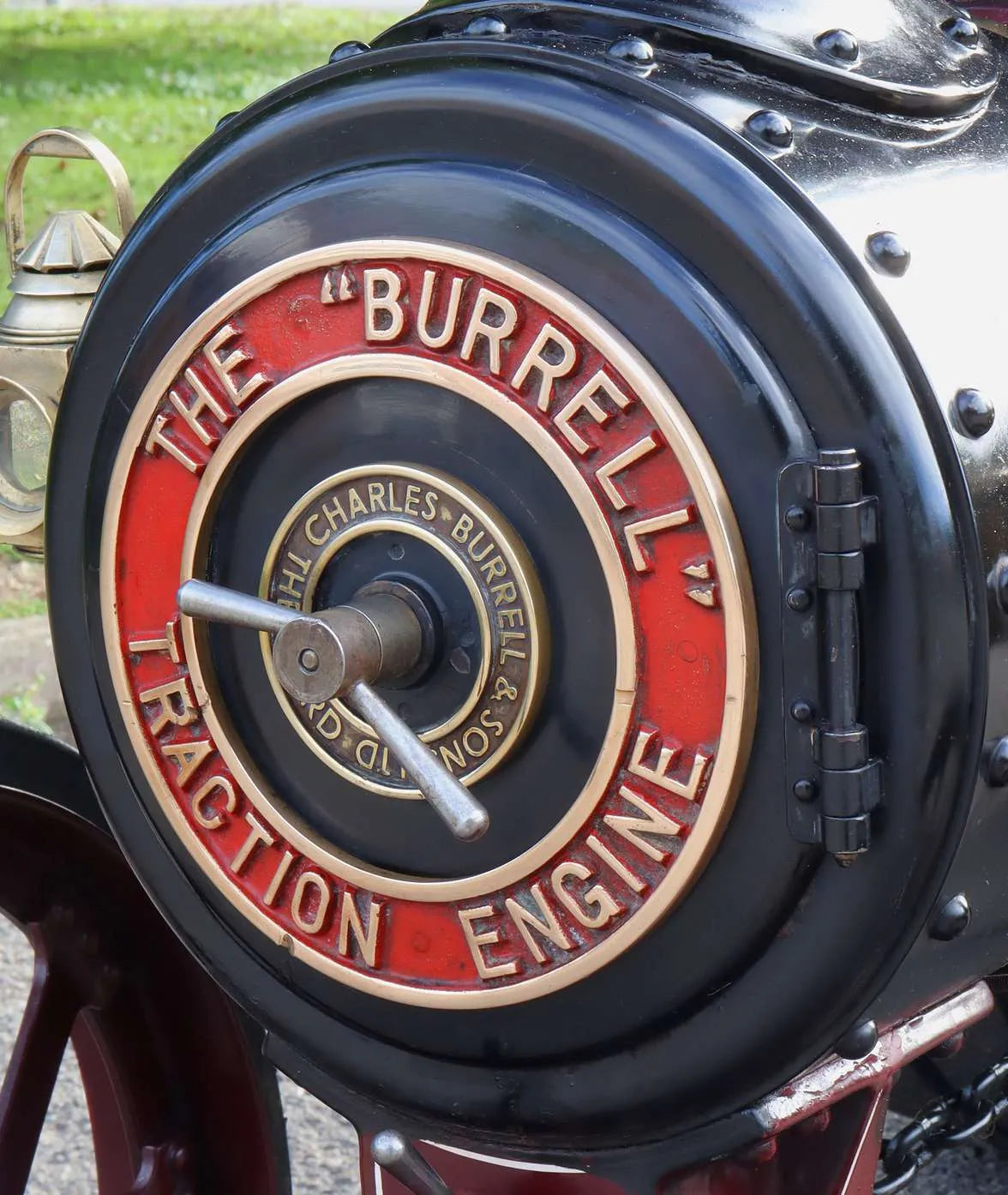 4 inch scale Burrell 6nhp agricultural engine with driving truck