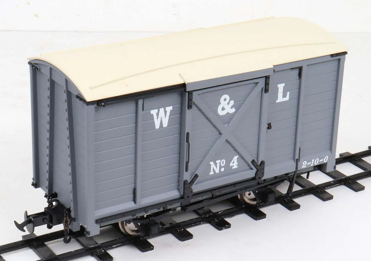 Rake of five Rake of five Welshpool & Llanfair wagons
