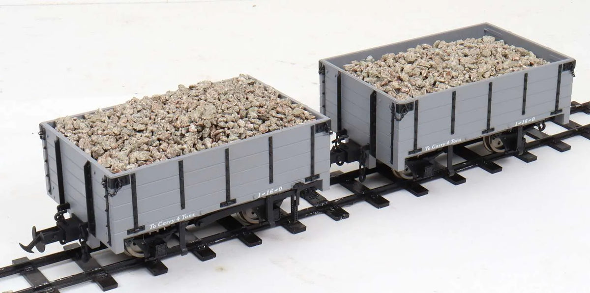 Rake of five Rake of five Welshpool & Llanfair wagons