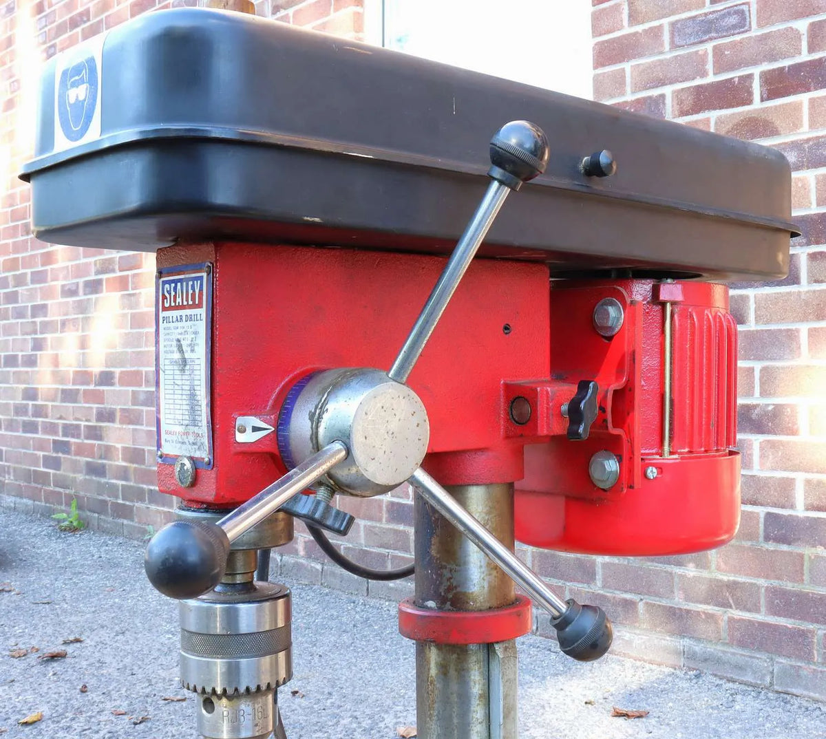 12 speed Sealey GDM 90A bench drill
