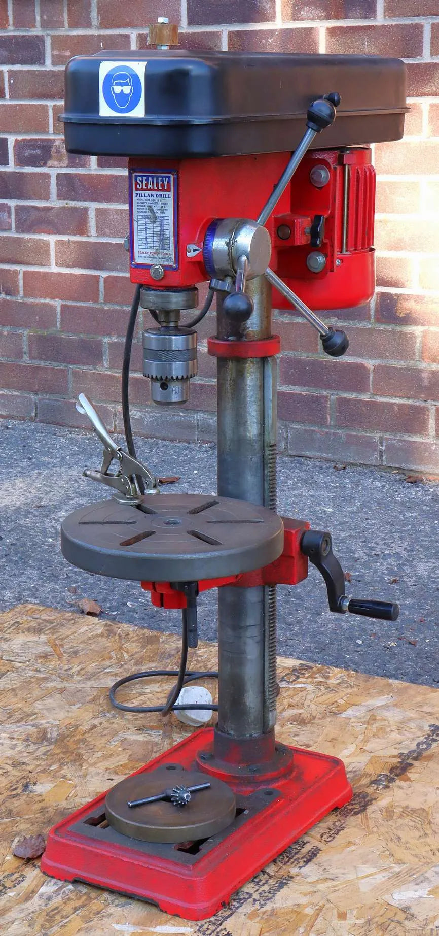 12 speed Sealey GDM 90A bench drill