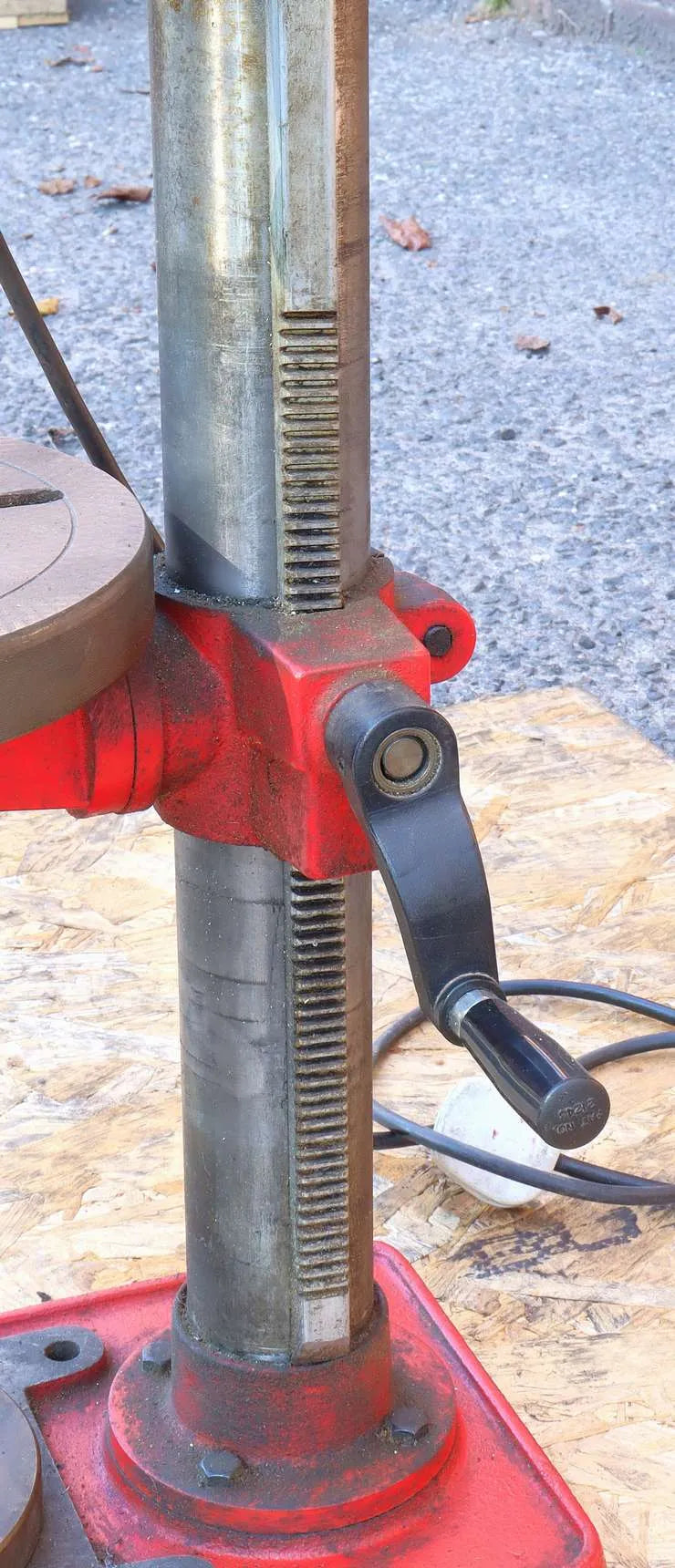 12 speed Sealey GDM 90A bench drill