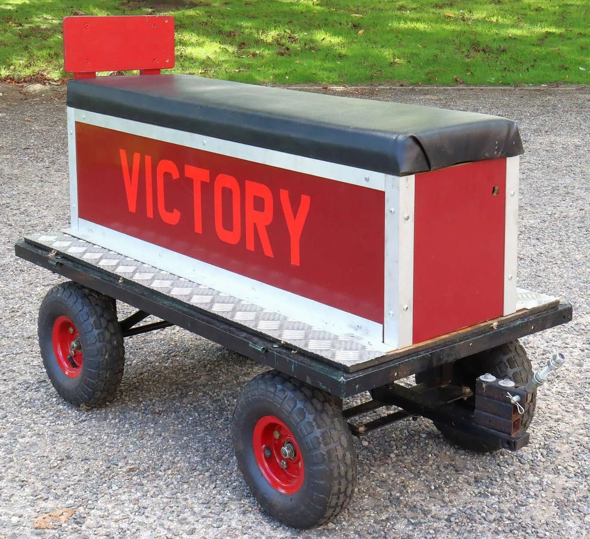 4 inch scale driving trolley