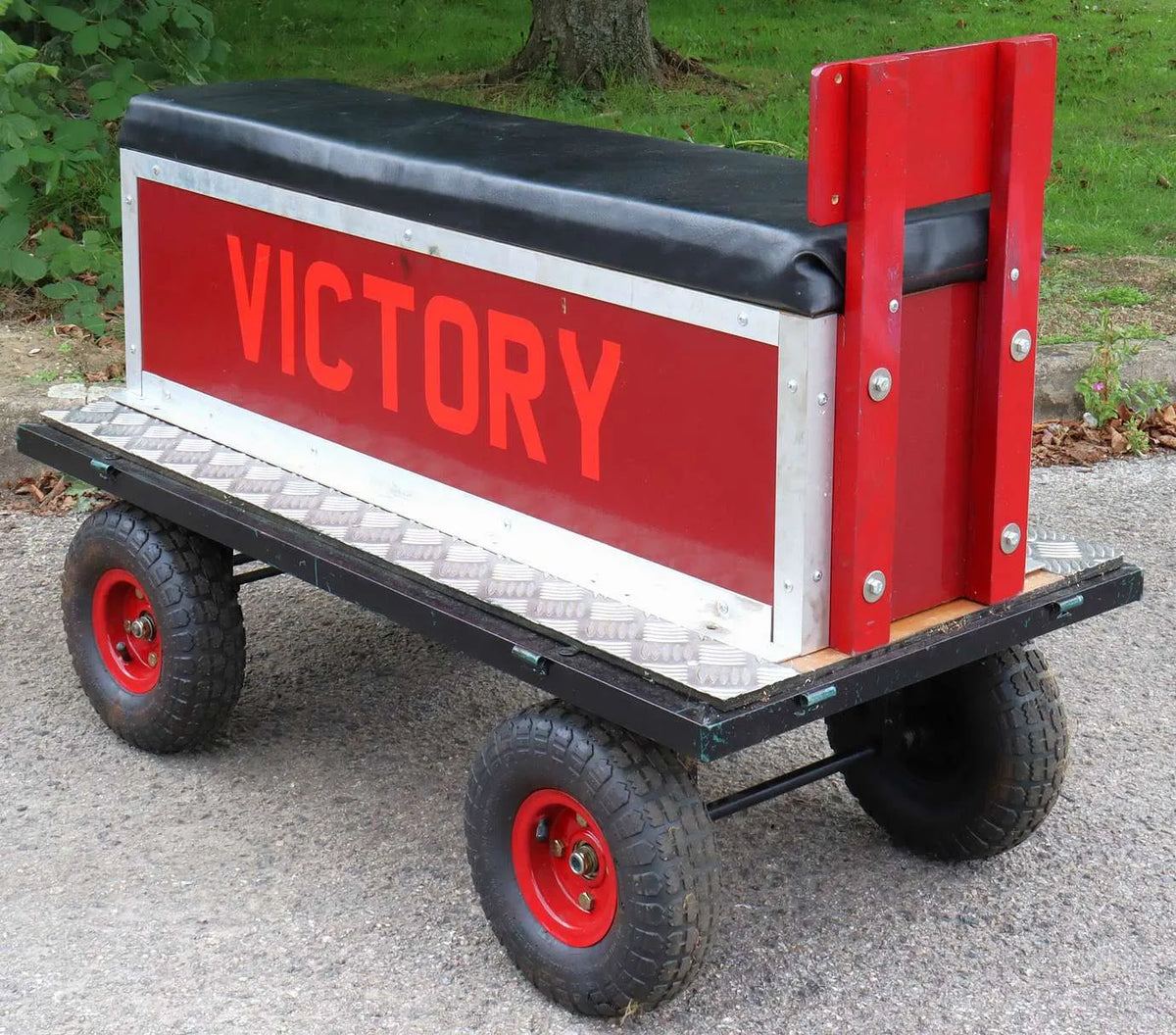 4 inch scale driving trolley