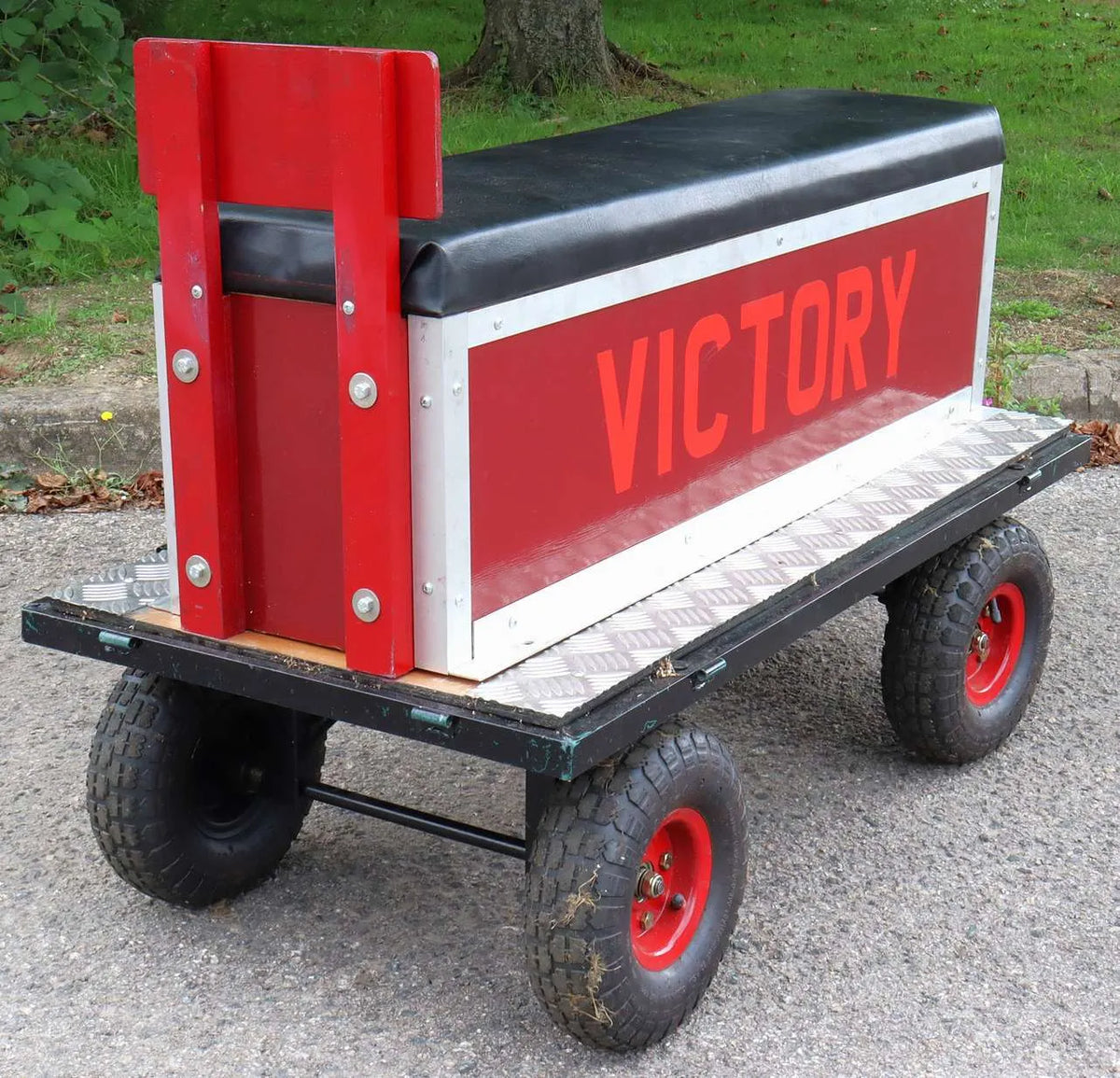 4 inch scale driving trolley