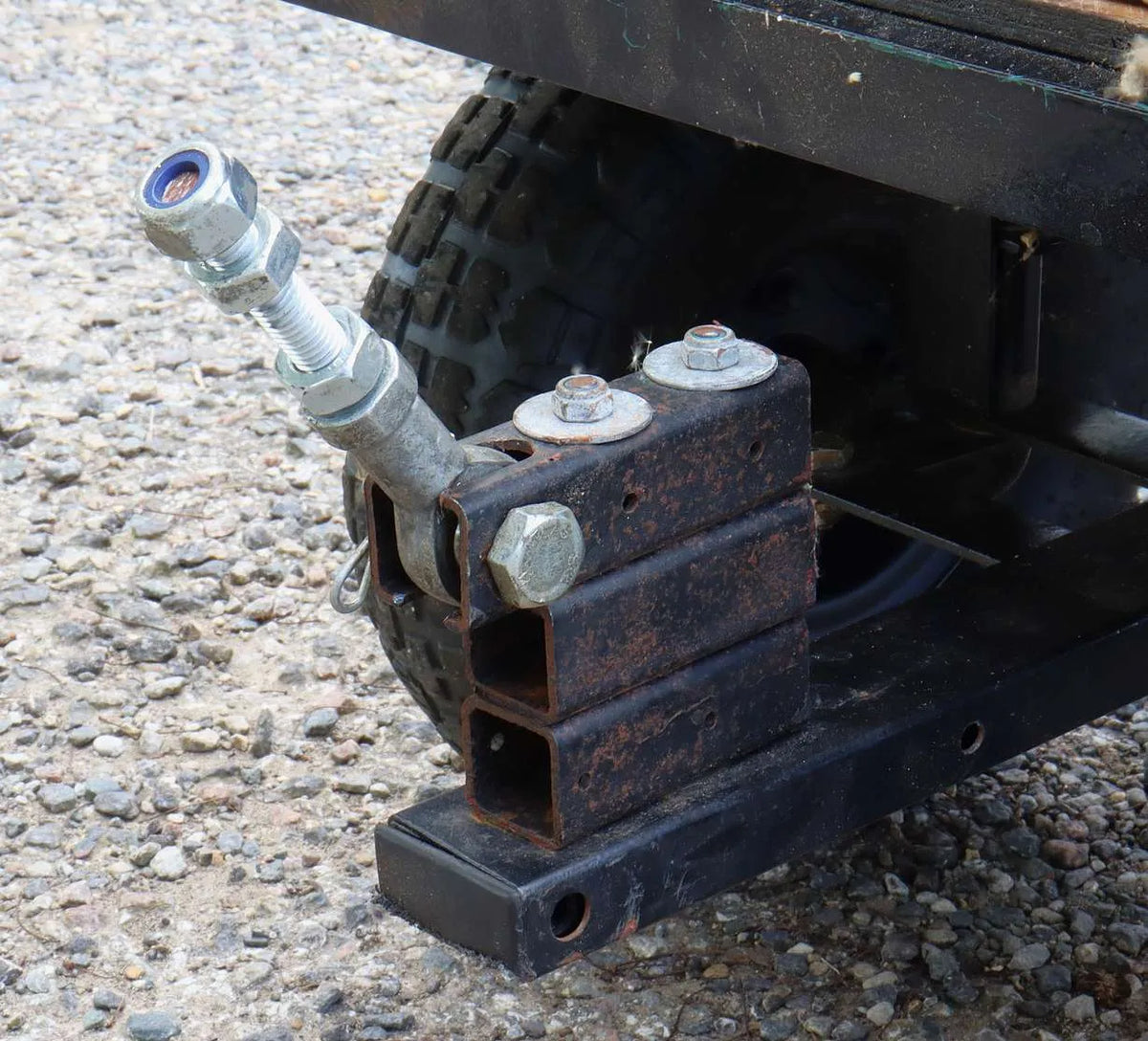 4 inch scale driving trolley