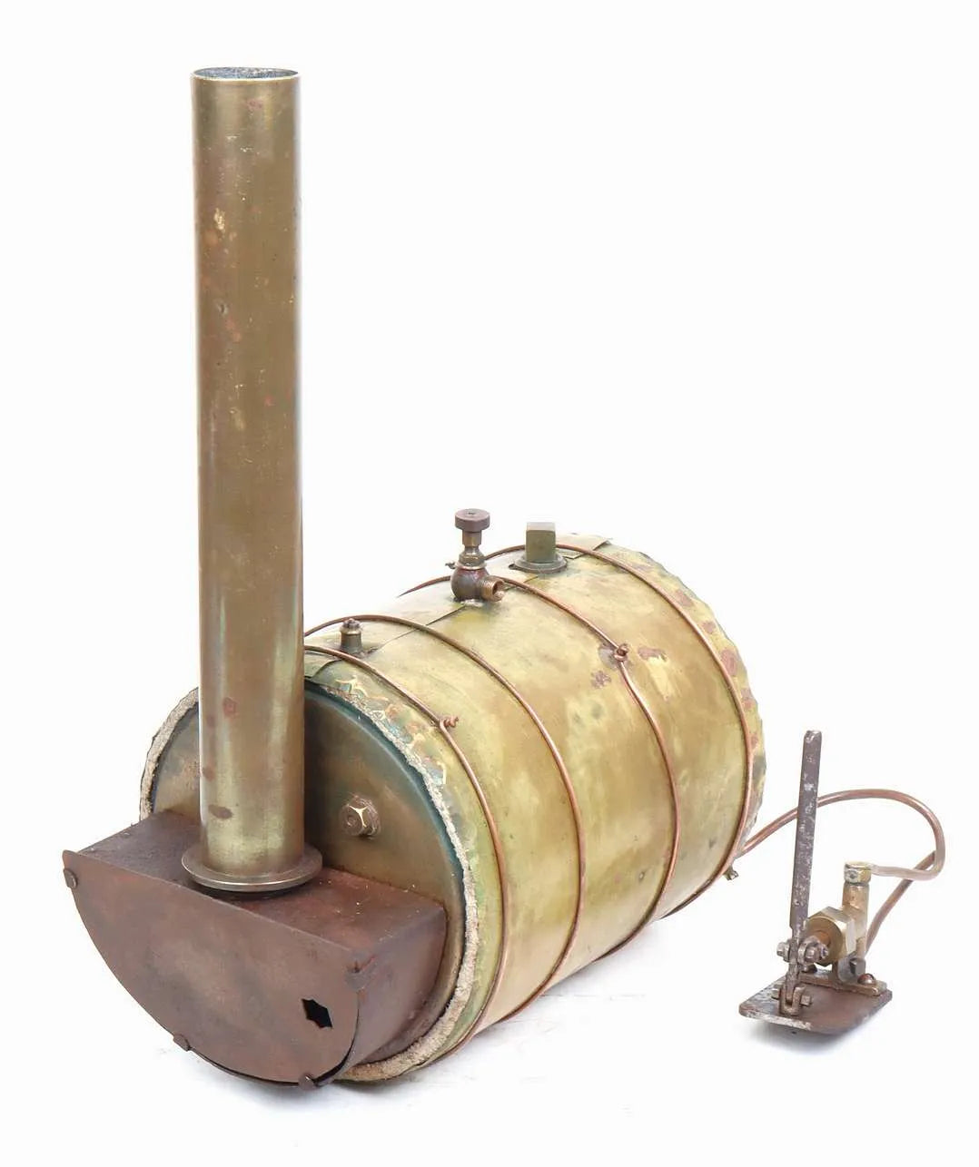Horizontal centre flue boiler