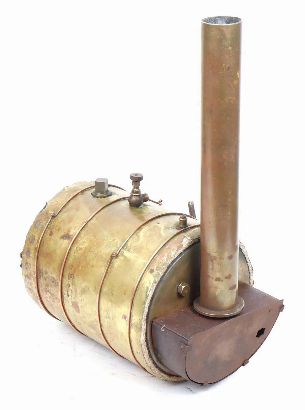 Horizontal centre flue boiler