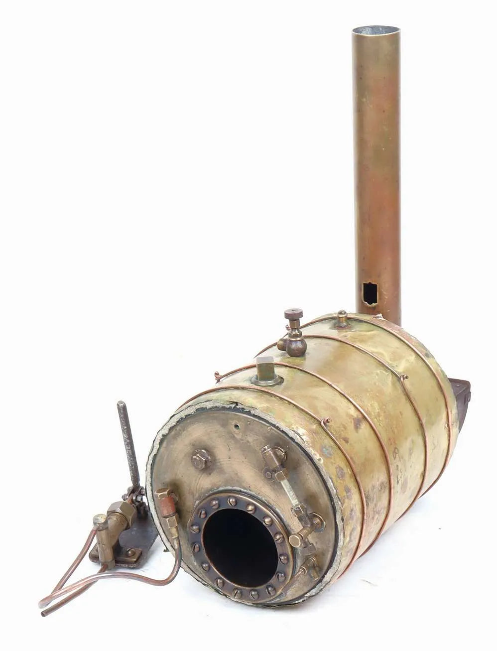 Horizontal centre flue boiler