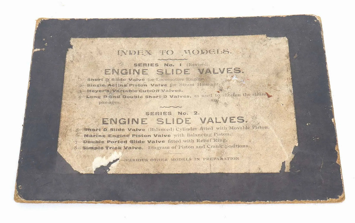 Slide valve models