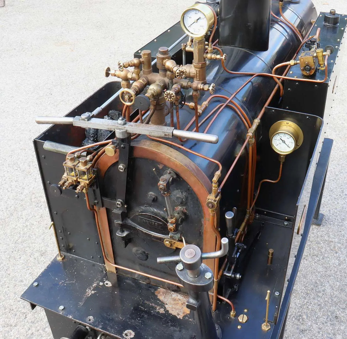 7 1/4 inch narrow gauge "Romulus" 0-4-0T