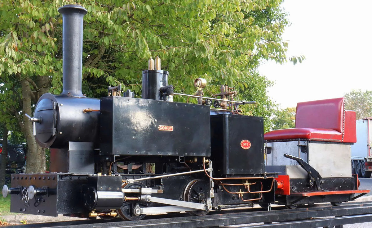 7 1/4 inch narrow gauge "Romulus" 0-4-0T