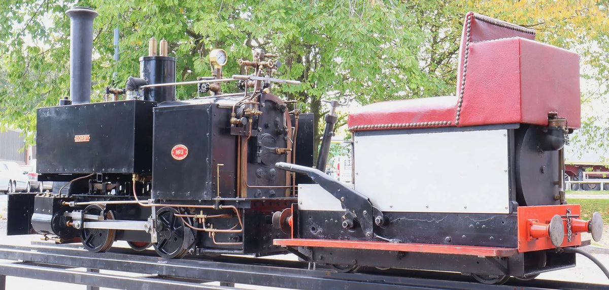 7 1/4 inch narrow gauge "Romulus" 0-4-0T