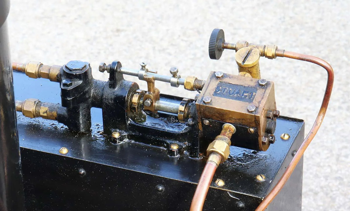 7 1/4 inch narrow gauge "Romulus" 0-4-0T