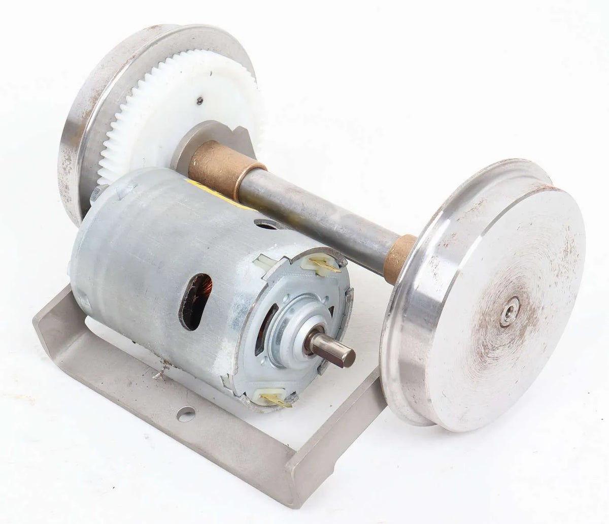 Pair of 5 inch gauge wheelsets with motors