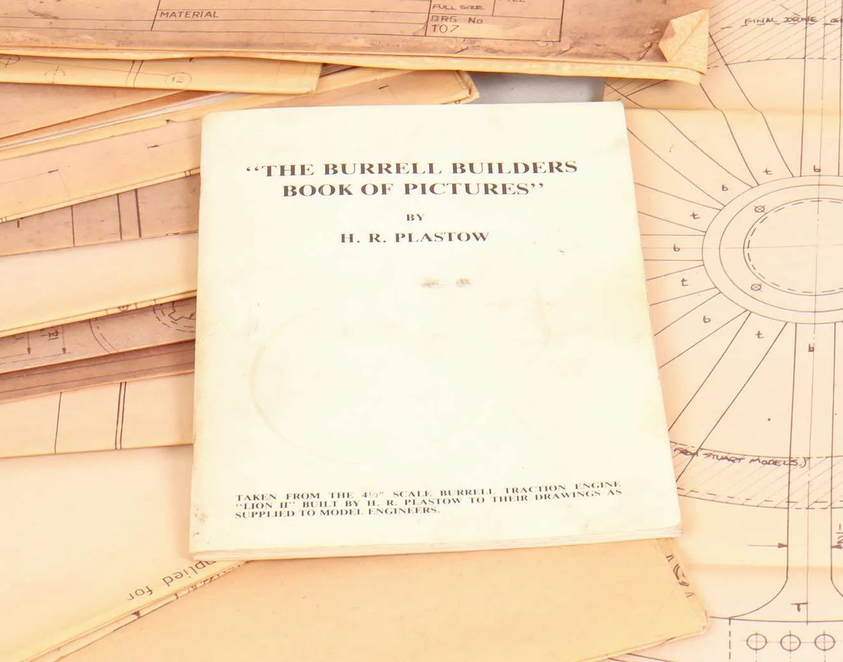 3 inch scale Burrell agricultural engine