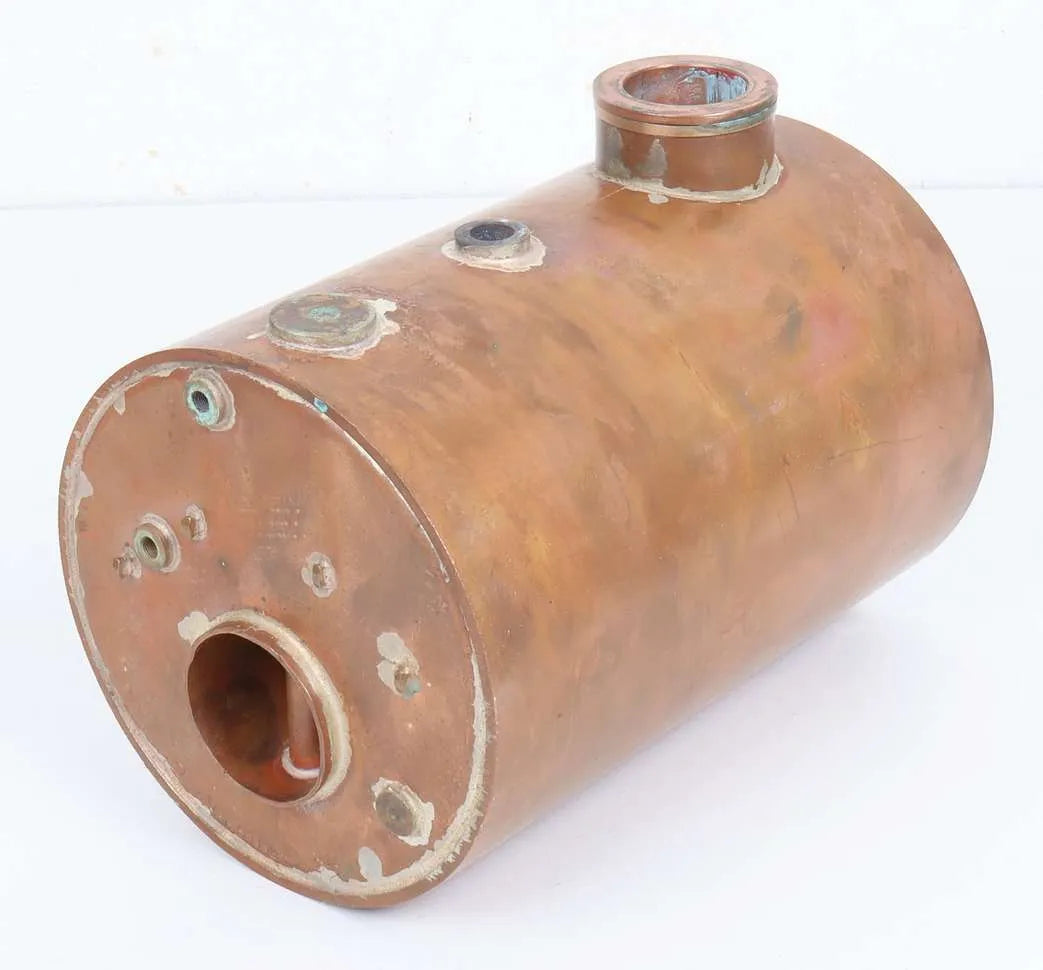 Horizontal cross tube boiler
