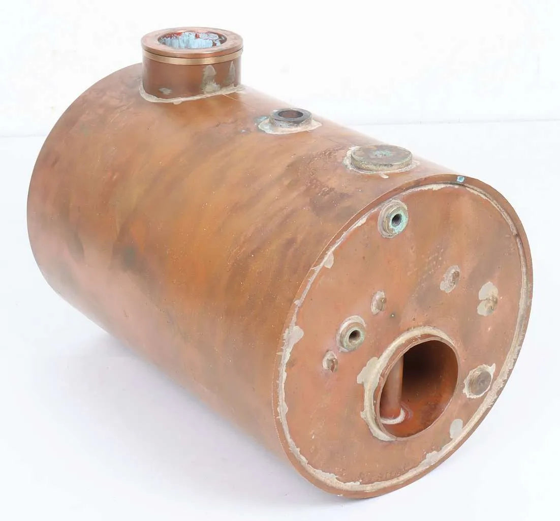 Horizontal cross tube boiler