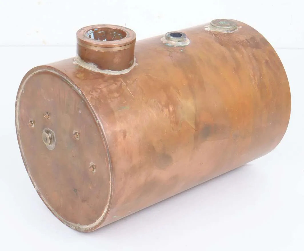 Horizontal cross tube boiler