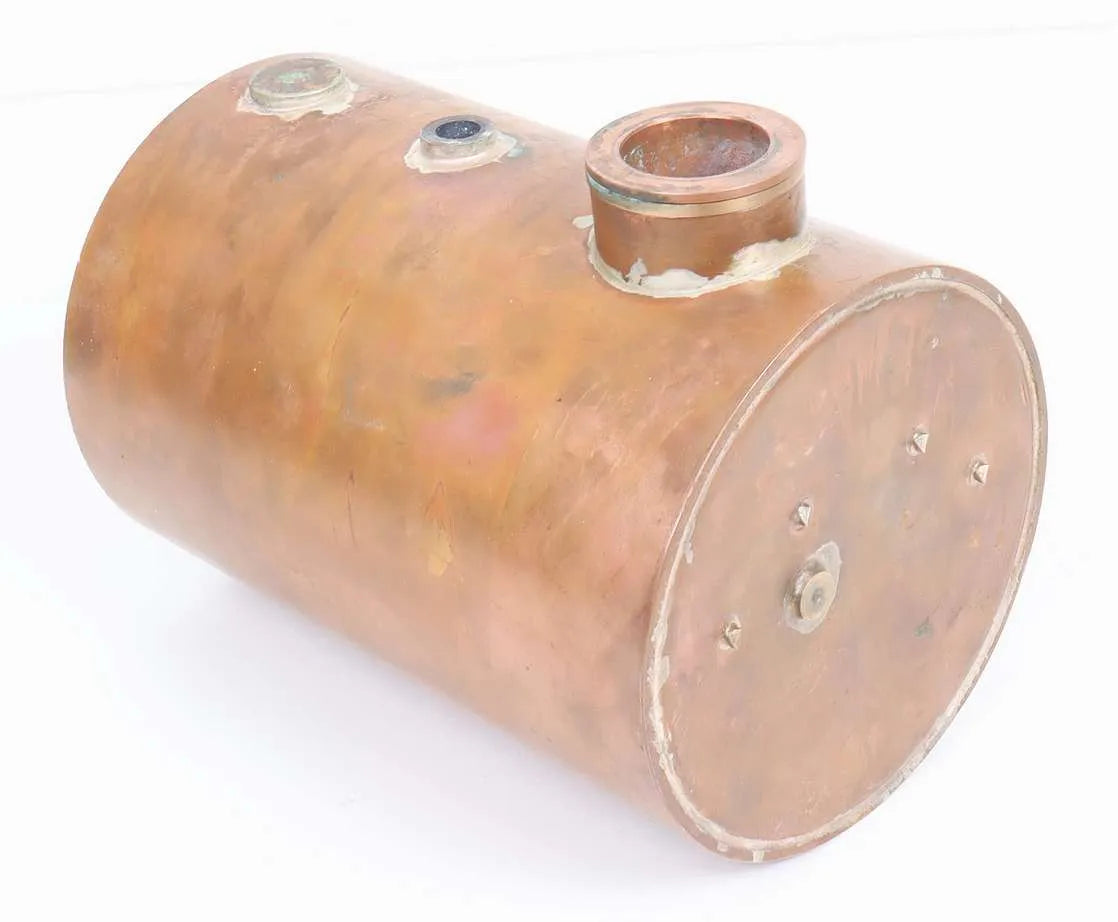 Horizontal cross tube boiler