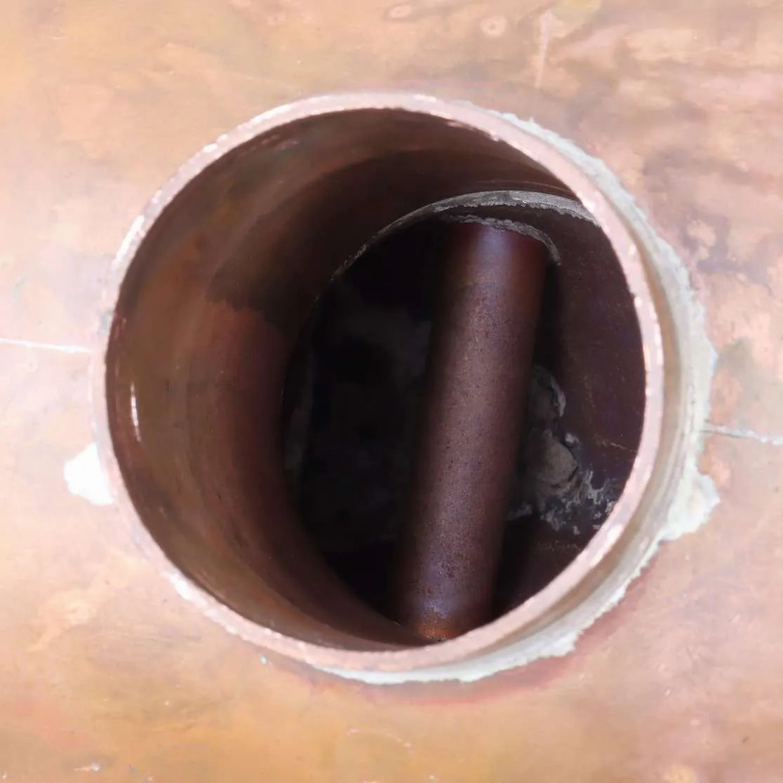 Horizontal cross tube boiler