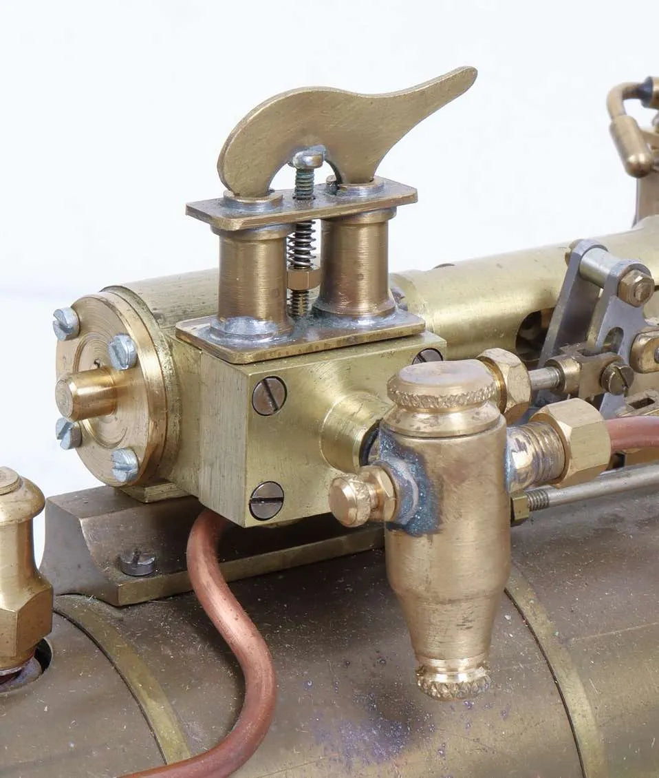 3/4 inch scale Bassett Lowke spirit-fired traction engine