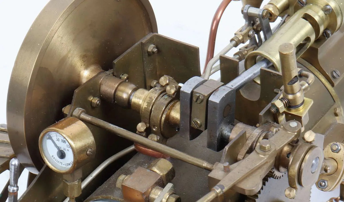 3/4 inch scale Bassett Lowke spirit-fired traction engine