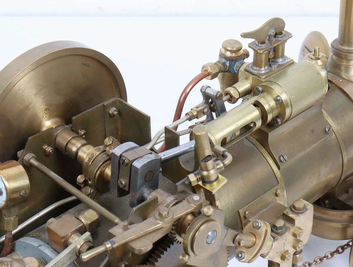 3/4 inch scale Bassett Lowke spirit-fired traction engine