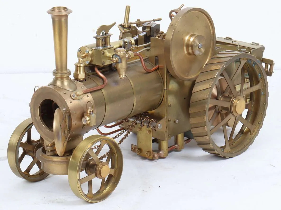 3/4 inch scale Bassett Lowke spirit-fired traction engine