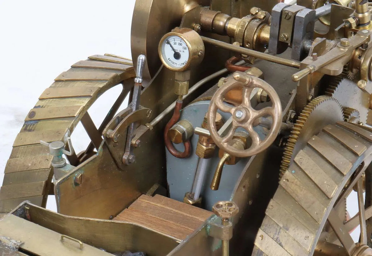 3/4 inch scale Bassett Lowke spirit-fired traction engine
