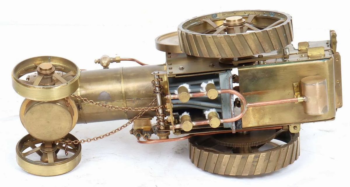 3/4 inch scale Bassett Lowke spirit-fired traction engine
