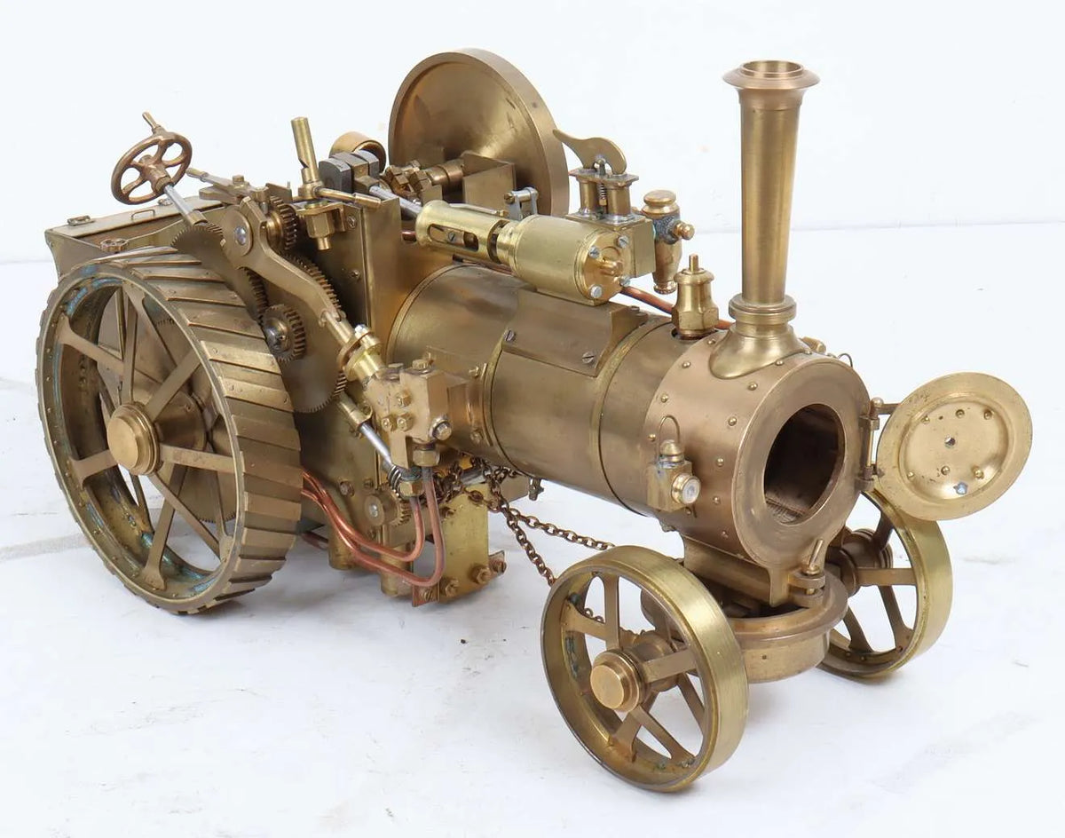 3/4 inch scale Bassett Lowke spirit-fired traction engine