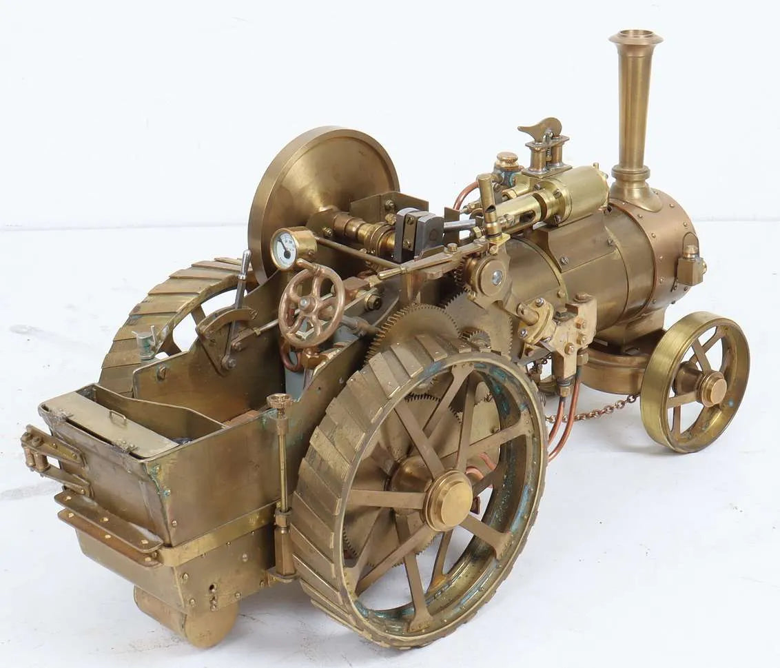 3/4 inch scale Bassett Lowke spirit-fired traction engine