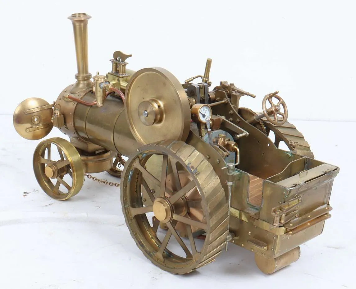 3/4 inch scale Bassett Lowke spirit-fired traction engine