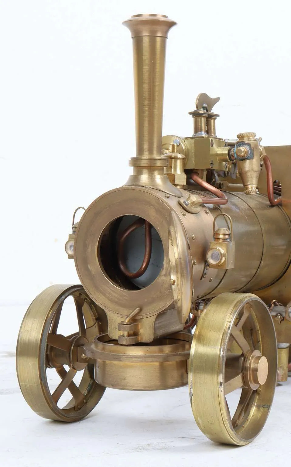 3/4 inch scale Bassett Lowke spirit-fired traction engine