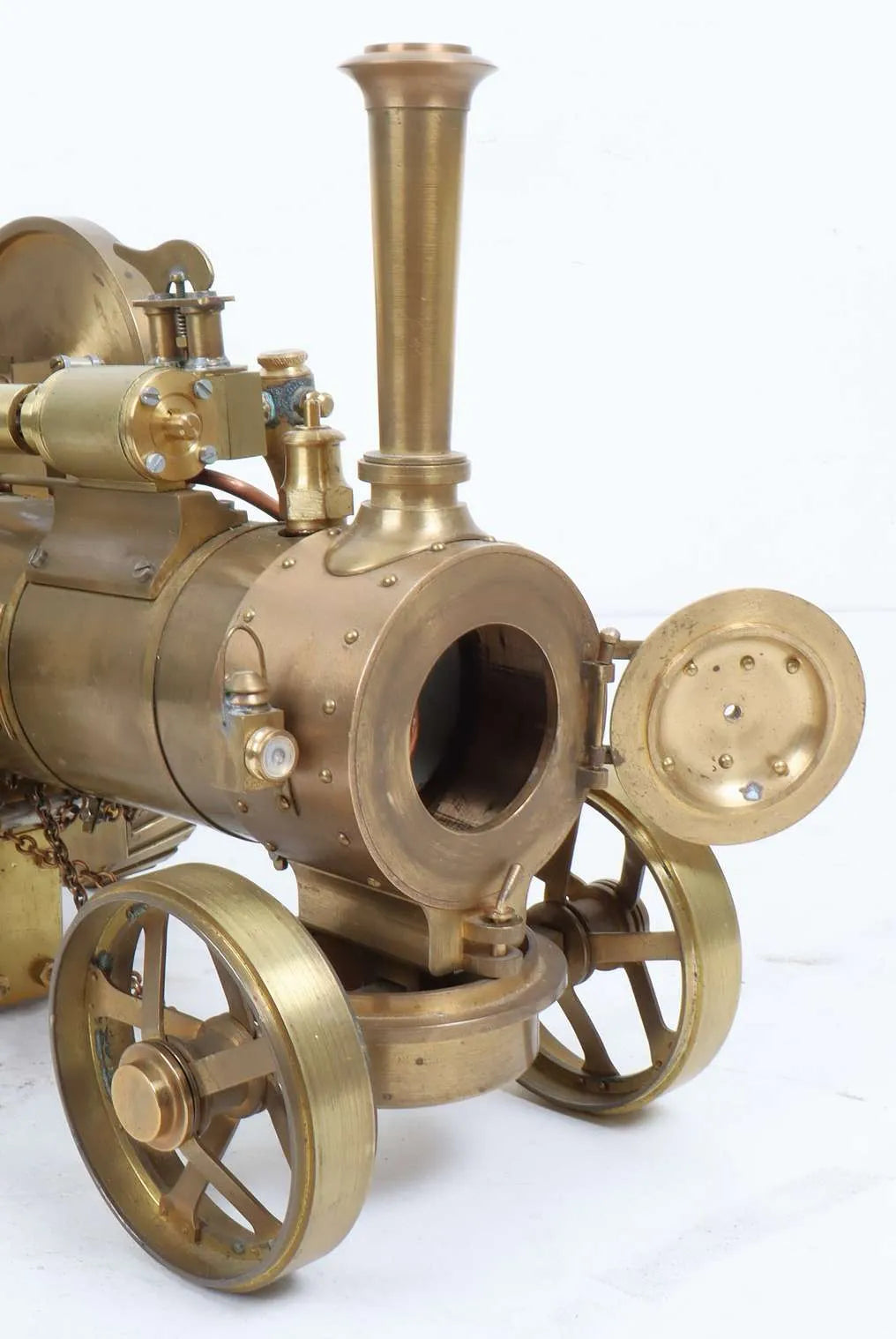 3/4 inch scale Bassett Lowke spirit-fired traction engine