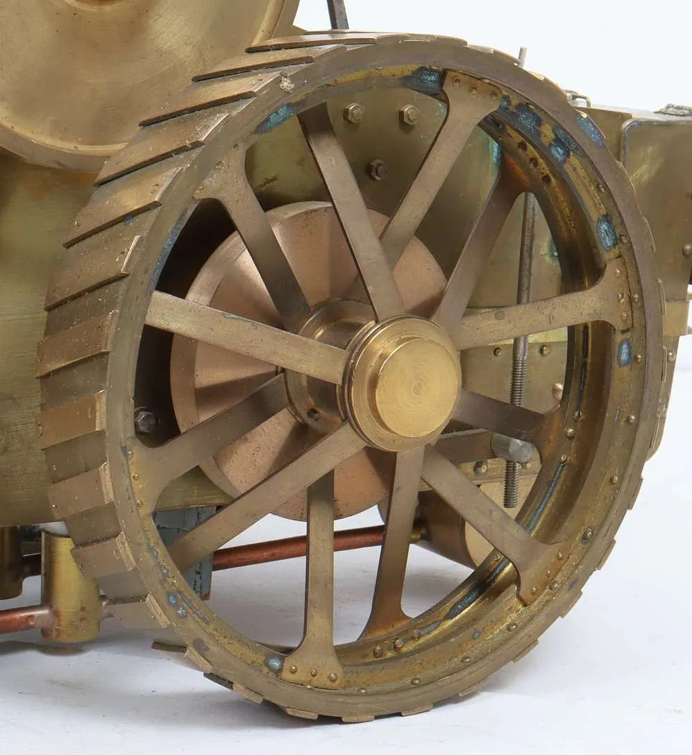 3/4 inch scale Bassett Lowke spirit-fired traction engine