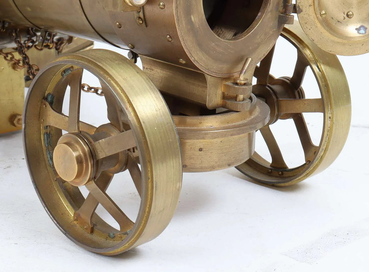 3/4 inch scale Bassett Lowke spirit-fired traction engine